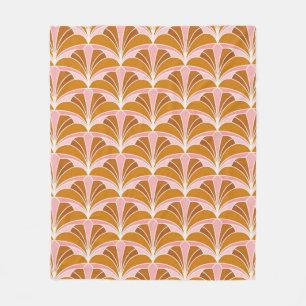 Elegant Damask Floral Seamless Pattern. De Fleece Deken