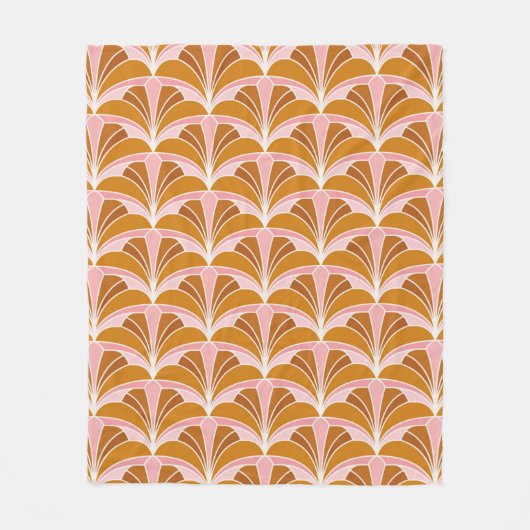 Elegant Damask Floral Seamless Pattern. De Fleece Deken (Voorkant)