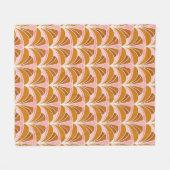 Elegant Damask Floral Seamless Pattern. De Fleece Deken (Voorkant (Horizontaal))
