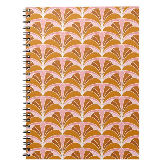 Elegant Damask Floral Seamless Pattern. De Notitieboek (Voorkant)