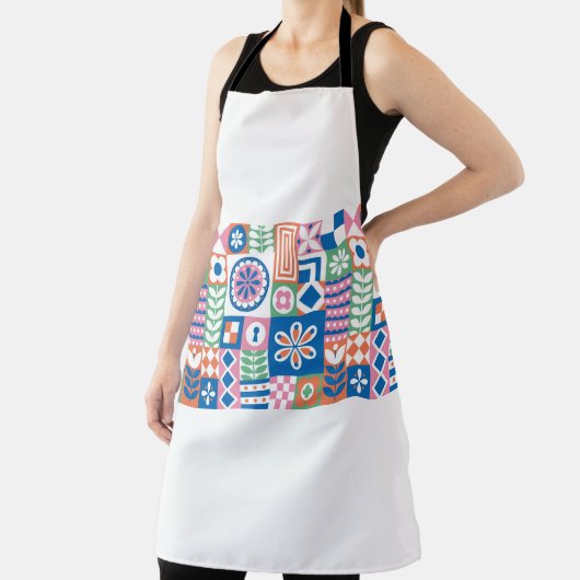 Elegant Damask Floral  Seamless Pattern. De Schort (Insitu)