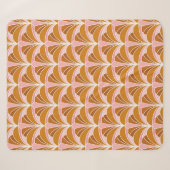 Elegant Damask Floral Seamless Pattern. De Sherpa Deken (Voorkant (horizontaal))