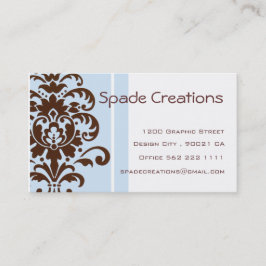 Elegant Damask - Gepersonaliseerd Visitekaartje