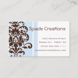 Elegant Damask - Gepersonaliseerd Visitekaartje