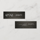Elegant Damask Graphic Designer Visitekaartje (Voorkant / Achterkant)