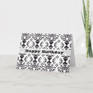 Elegant Damask Kaart