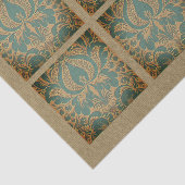 Elegant Damask Moederdag Tissuepapier (Detail)