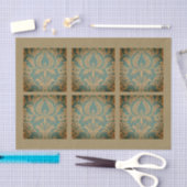 Elegant Damask Moederdag Tissuepapier (Craft)