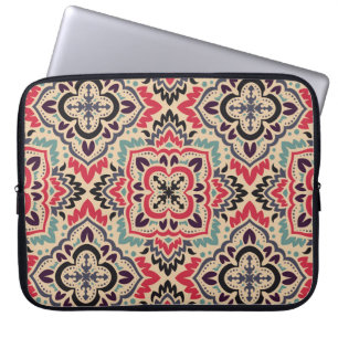 Elegant Damask: naadloze textuur Laptop Sleeve