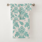 Elegant Damask Pattern Bad Handdoek (Insitu)
