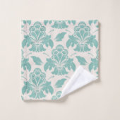 Elegant Damask Pattern Bad Handdoek (Wasdoekje)