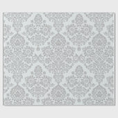 Elegant Damask Pattern Cadeaupapier (Vlak)
