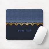 Elegant Damask Pattern Muismat (Met muis)
