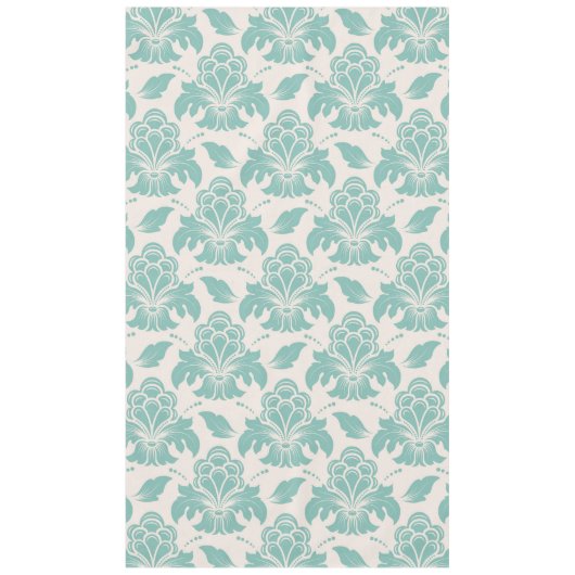 Elegant Damask Pattern Tafelkleed (Voorkant)