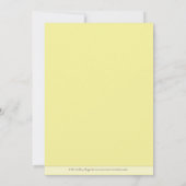 Elegant Damask pleal Wedding Invitation : olijf Kaart (Achterkant)