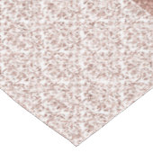 Elegant Damask Roos Gold Monogram Weddenschap Tafelkleed (Gekanteld)