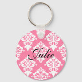 Elegant damask sleutelhanger (Voorkant)