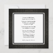Elegant Damask Surprise Birthday Kaart (Achterkant)