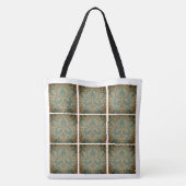 Elegant Damask Tote Bag (Achterkant)