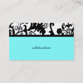 Elegant Damask Visitekaartje (Achterkant)