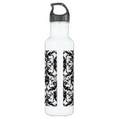 Elegant Damask Waterfles (Achterkant)