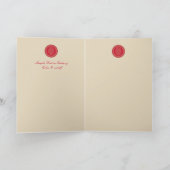 Elegant Damask Wedding - Innovation / Greeting Car (Binnen)