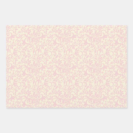 Elegant Damask Wrapping Paper (Voorkant 2)