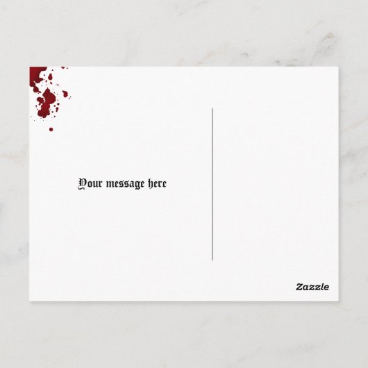 Elegant damast zwart en grijs dank u briefkaart (Achterkant)