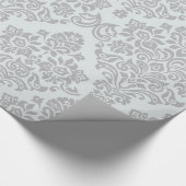 Elegant damastpatroon cadeaupapier (Hoek)