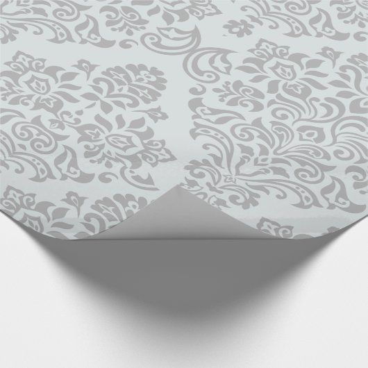Elegant damastpatroon cadeaupapier (Hoek)