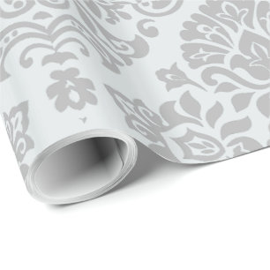 Elegant damastpatroon cadeaupapier