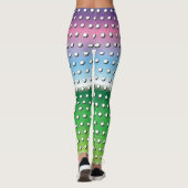 Elegant dames golfontwerp leggings (Achterkant)