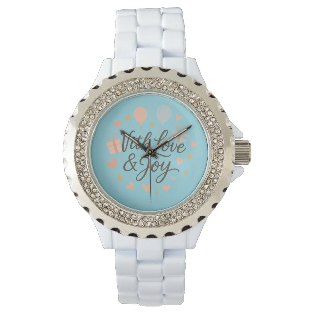 Elegant dameshorloge – Tijdloos Mode cadeau Horloge (Voorkant)