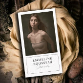 Elegant Dancer Professionele Foto Visitekaartje