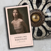 Elegant Dancer Professionele Foto Visitekaartje