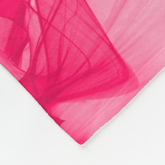 Elegant Dancing Ballerina Fleece Deken (Hoek)