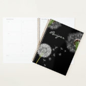Elegant Dandelion Recipe Book Cover Planner (Display)