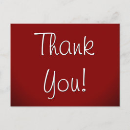 Elegant "Dank je!" Briefkaart