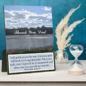 Elegant Dank je pa Proverbs 4 Landschap Fotoplaat (Zijkant)