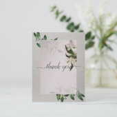 Elegant Dank u Briefkaart (Staand voorkant)