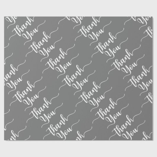 Elegant dank u het Patroon van het Verpakkende Cadeaupapier (Vlak)