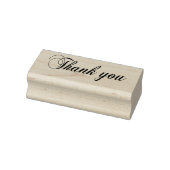Elegant dank u kalligrafie script rubberstempel (Stempel)