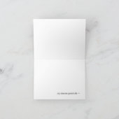 Elegant dank u nota neemt van - Rode & Gele Tulpen Bedankkaart (Binnen)