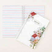 Elegant dankbaarheidsjournaal Floral Bouquet Desig Notitieboek (Binnen)