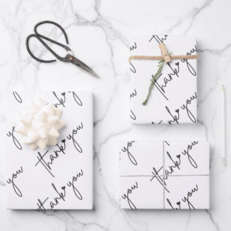 Elegant dankjewelfolie inpakpapier vel
