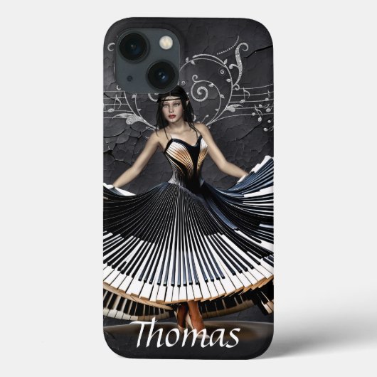 Elegant dansende vrouw Case-Mate iPhone case (Achterkant)