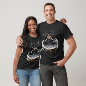 Elegant dansende vrouw t-shirt (Unisex)
