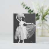 Elegant danser Fotografie doezelaar Briefkaart (Staand voorkant)