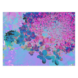 Elegant Dark Blue en Magenta Limelight Hydrangea Tafelkleed
