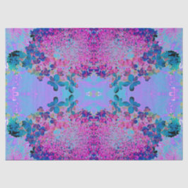 Elegant Dark Blue en Magenta Limelight Hydrangea Tissuepapier